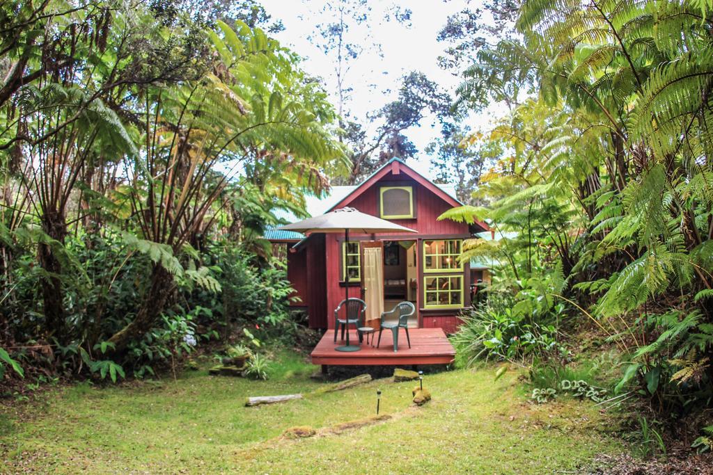 Ferny Hollow: Romantic Rainforest Cottage Volcano Exteriör bild